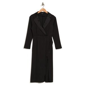 Area Stars | Notched Lapel Long Sleeve Dress | Size XS